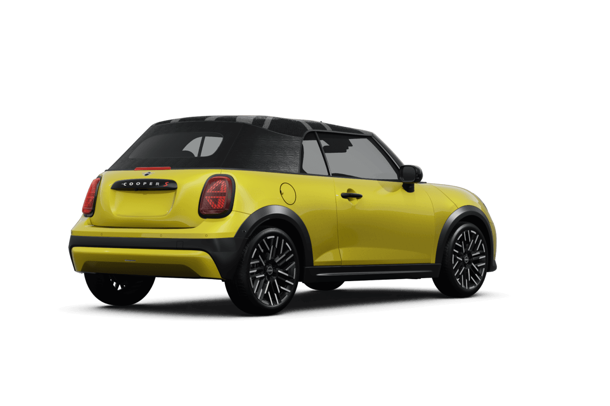 MINI Convertible - Back view MINI Convertible - Back view
